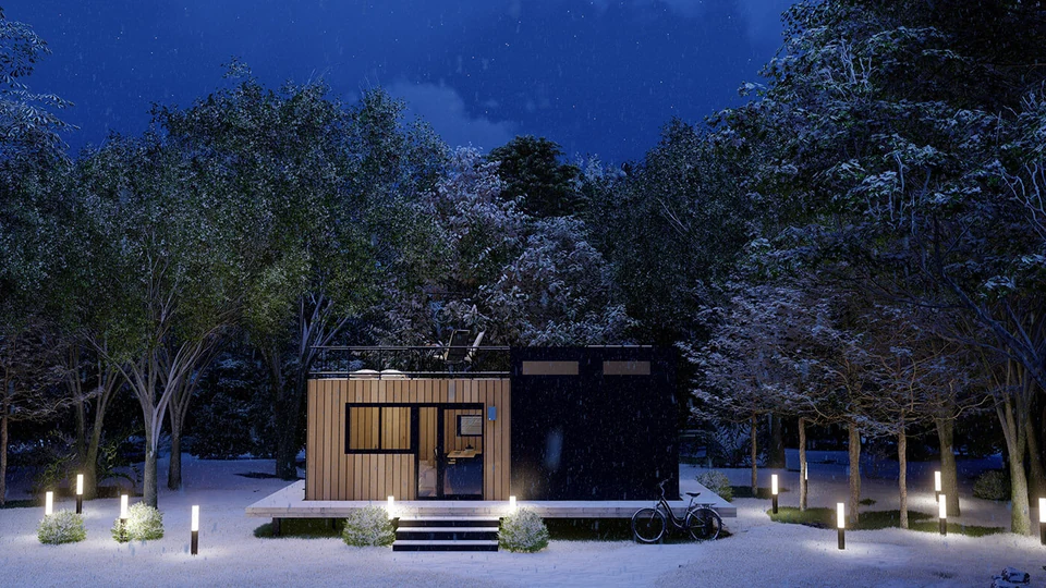 Tiny House 004 — Dış cephe görünümü 11