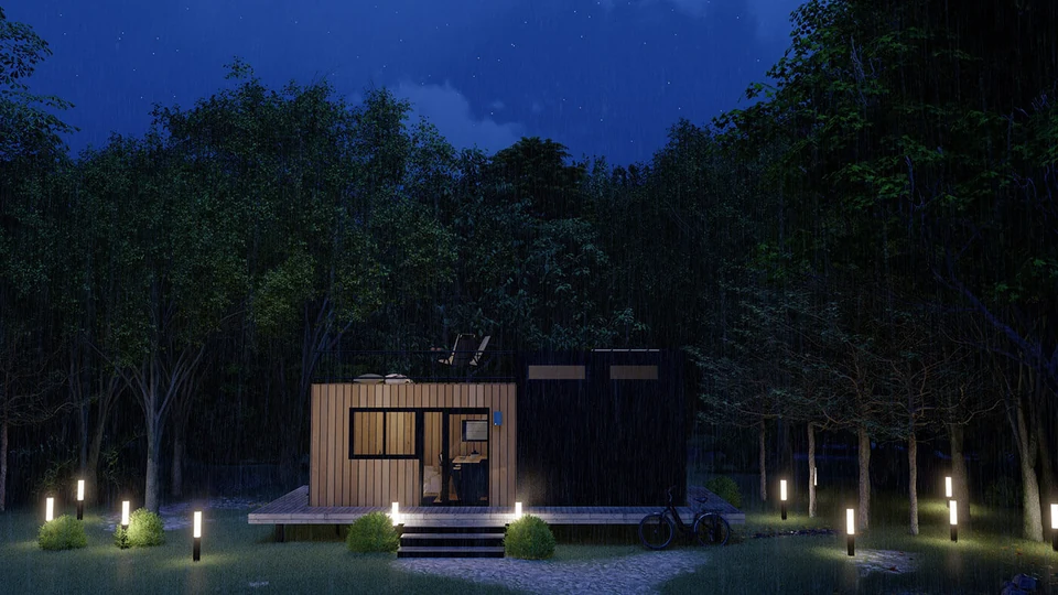 Tiny House 004 — Dış cephe görünümü 13