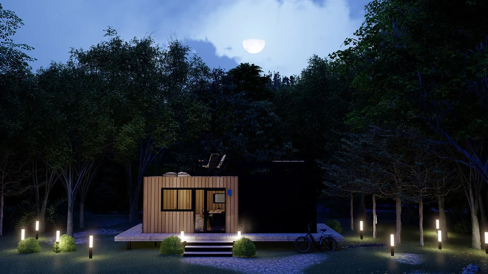 Tiny House 004 — Dış cephe görünümü 14