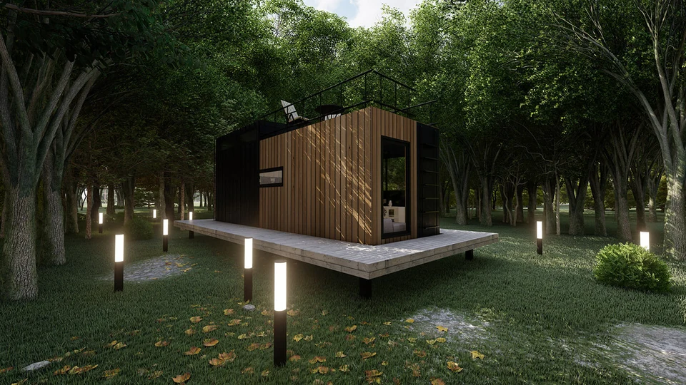 Tiny House 004 — Dış cephe görünümü 17