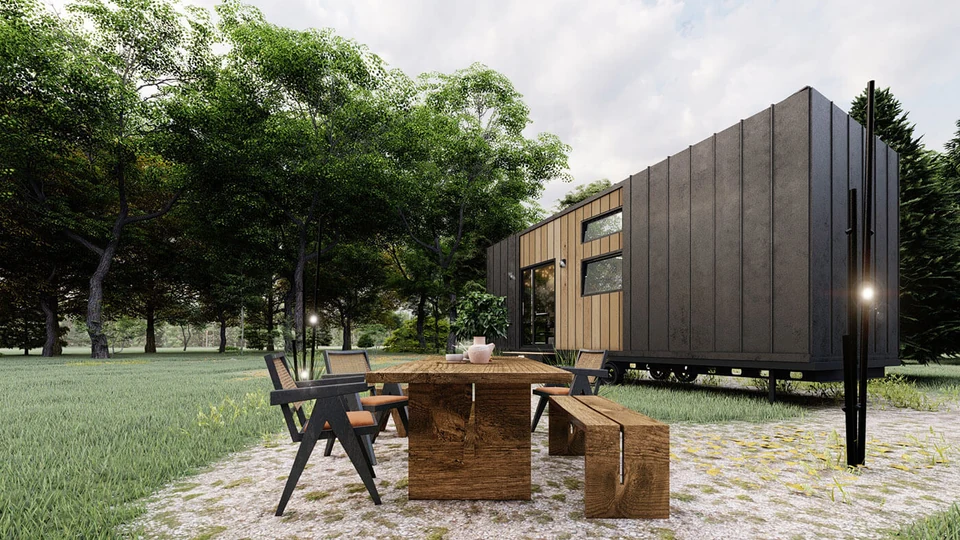 Tiny House 005 — Dış cephe görünümü 10