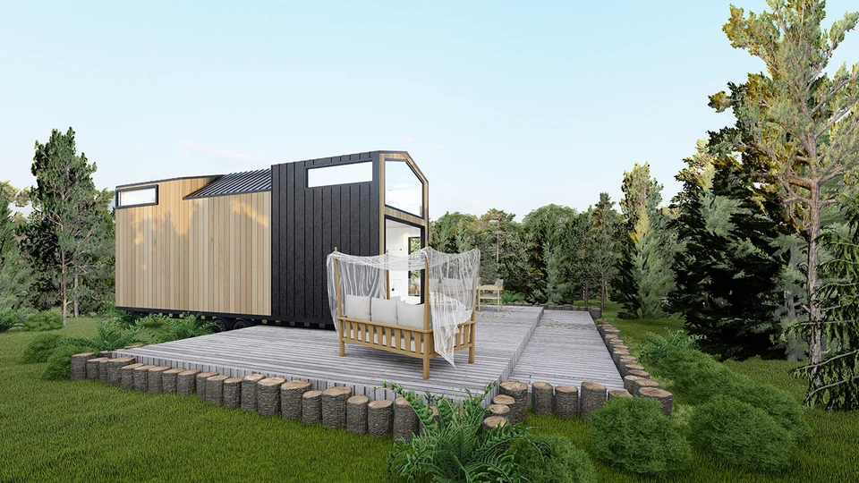 Tiny House 001 — Dış cephe görünümü 12