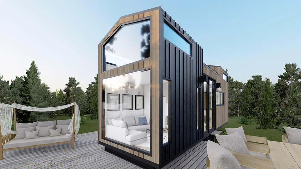 Tiny House 001 — Dış cephe görünümü 10