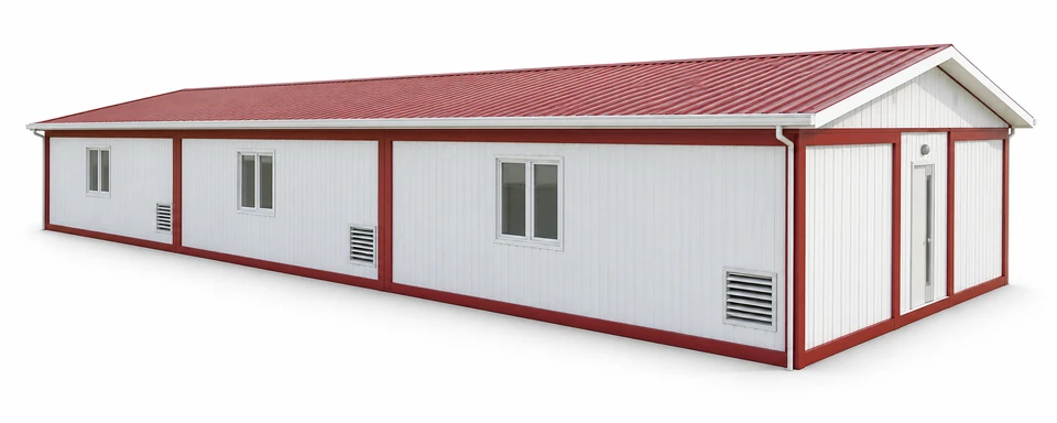 Personel Yatakhanesi Konteyner 178,5 m² — Yapı görünümü